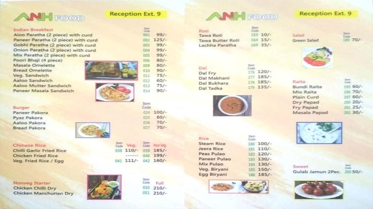 Anh Hotel Lucknow Eksteriør billede